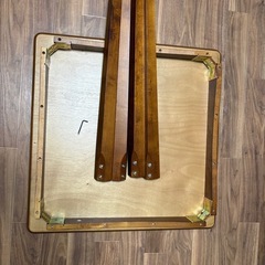 ニトリ　　オーク75テーブルの画像