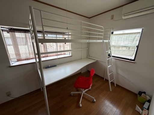 [決まりました]IKEA ロフトベッド