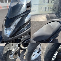 ⭐️トリシティ125低燃費FIモデル⭐️バッテリー・プラグ・オイルなど新品交換済みで快調⭐️125ccピンクナンバー車両⭐️の画像