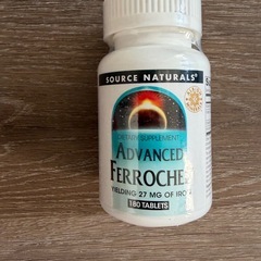 新品　総額6000円程度　Source Naturals　ソースナチュラルズ　鉄　540粒の画像
