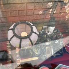 ガラスケース入　ひな人形の画像