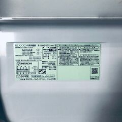 ID:rf00229 【自社配送エリア内限定】日立 HITACHI 冷蔵庫 ファミリー 中古 2020年製 5ドア 470L プレーンシャンパン ファン式 右開き R-HWS47K(XN)  【リユース品：状態B】【送料無料】【設置費用無料】の画像
