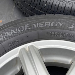 ★夏タイヤ 155/65R13の画像