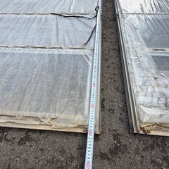 ビニールハウス用扉　《A》2枚1組　【引取限定】　中古品の画像