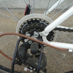 ２６インチ折りたたみクロスバイクの画像