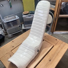 XJR 400R 3段シート　白エナメル　60cmの画像