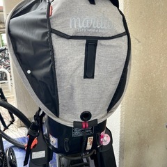 『取引中』電動自転車 子供乗せ レインカバー付きの画像