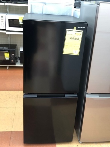 《尼崎市/リサイクルショップドリーム次屋店》★ジモティー割引有★2ドア冷蔵庫　シャープ　SJ-15e3 2023年製　中古品☆尼崎市若王寺☆