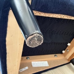 IKEA ストランドモン ソファ ネイビー　ブルー STRANDMONの画像