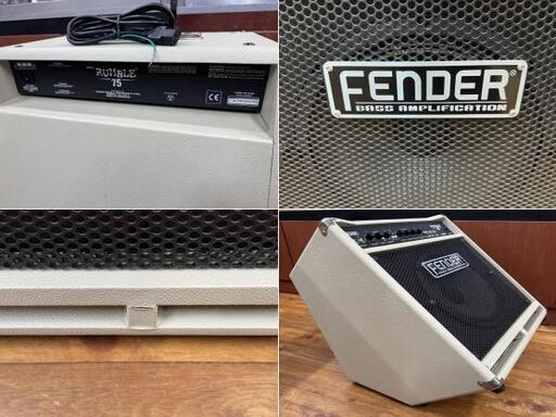 ☆Fender フェンダー 75W出力ベースアンプ RUMBLE 75 