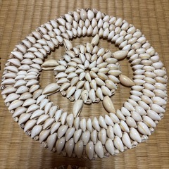 貝殻の敷物の画像