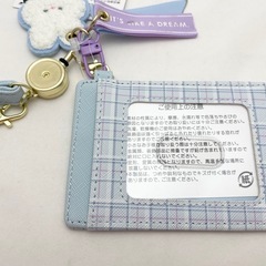 【未使用】パスケース 定期入れ リール付き ウサギの画像