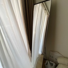 家具セット（デスク・チェア・全身鏡）の画像