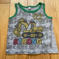 男の子 タンクトップ 2枚セット 95・100cmの画像