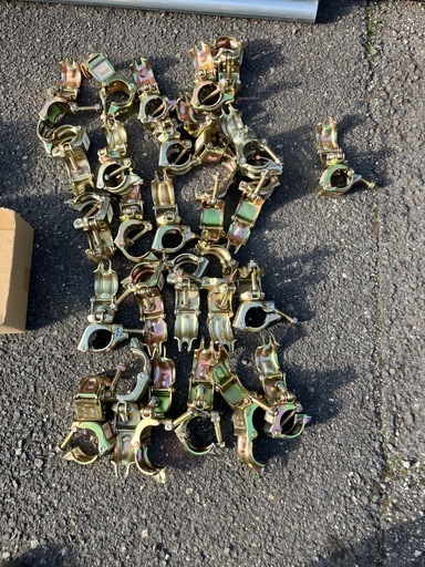 単管パイプ 2m 13本 1m 3本他