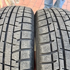 冬タイヤ165/55R15　4本中1本ピンチカット有りの画像