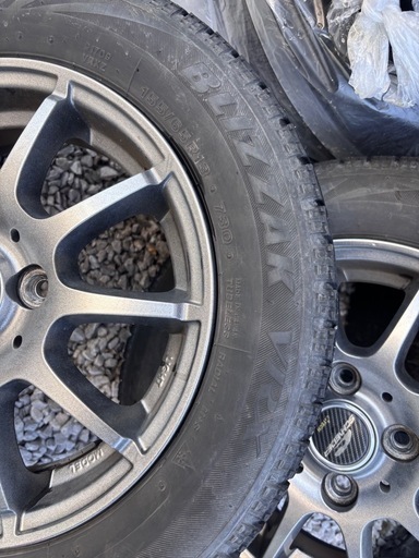 155/65R13 ブリジストン VRX ブリザック