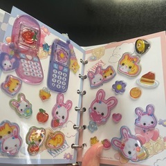 シール帳の画像