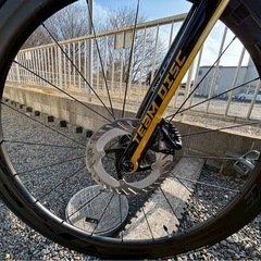 GUSTO RCR TEAM LT DISC 2020年 サイズM チームゴールドの画像