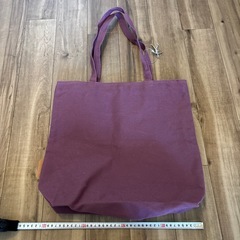 パープル　トートバッグの画像