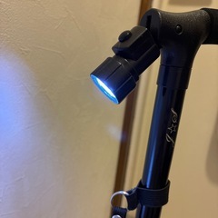 折りたたみ式杖ライト付きの画像