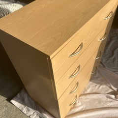 タンス　家具　 収納 引き出し　（約795×400×900mm）の画像