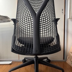 ハーマンミラー セイルチェア ブラックベースの画像