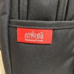 Manhattan Portage ブラックリュックの画像