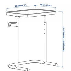 IKEA BJÖRKÅSEN/ビョルコーセン ラップトップスタンド 家具 引取 買取 仙台 サイドテーブル の画像