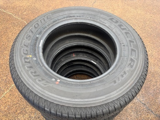 195/80R15 新車外し 4本 ブリヂストン DUELER ジムニー 