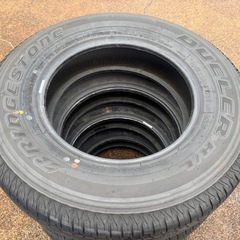 175/80R16 新車外し 4本 ブリヂストン DUELER ジムニー の画像