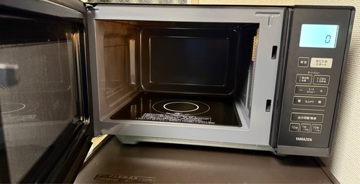 (2023年製)YAMAZEN 電子レンジ 美品　23L フラットテーブル 動作確認済