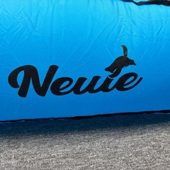 Neute エアーマット キャンプ用 ブルーの画像