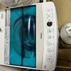 ハイアール製4.5kg洗濯
機の画像