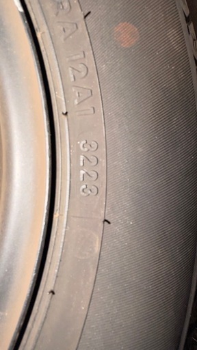 軽貨物用　タイヤホイールセット　ヨコハマ SUPER VAN 368 145/80R12 80/78N LT 2023年製
