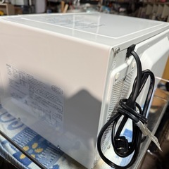 無印良品 電子レンジ･18L 白 幅47×奥行35(ハンドル含む39)×高さ28.5cm MJ‐SER18A の画像