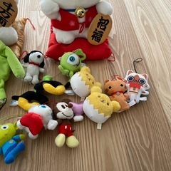 ぬいぐるみ　キティちゃん千万両などの画像