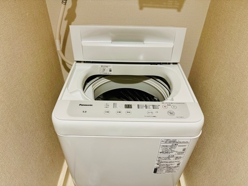 (2022年製)パナソニックPanasonic 5.0kg洗濯機 NA-F50B15 ・動作確認済