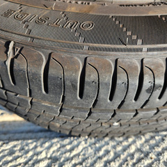 175/65R14　ダンロップ　エナセーブ　EC204　4本　溝7ｍｍ　ホイール付き　引き取り限定の画像