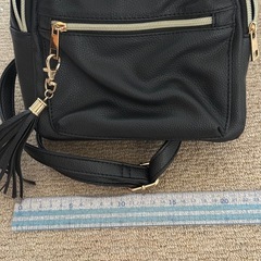 黒のリュックサック　ブラック　未使用の画像