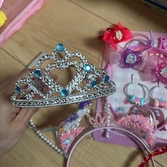 女の子　ヘアアクセの画像