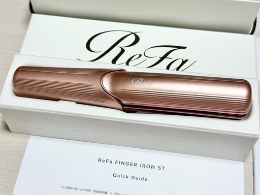 【専用BOX付き】ReFa リファ フィンガーアイロンSTピンク
