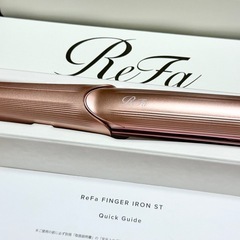 【専用BOX付き】ReFa リファ フィンガーアイロンSTピンクの画像