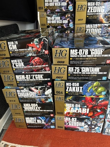ガンプラまとめて55点‼️