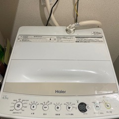 洗濯機　2016年製　使用できます！の画像