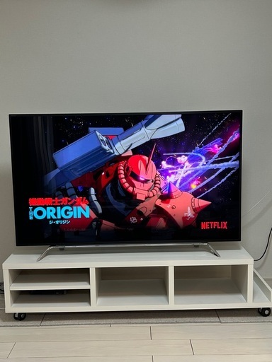 東芝TOSHIBA REGZA 58Z810X [58インチ] タイムシフト  テレビスタンドとテレビ台付き 