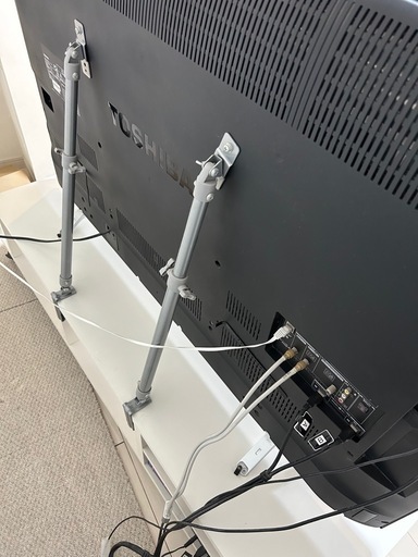 東芝TOSHIBA REGZA 58Z810X [58インチ] タイムシフト  テレビスタンドとテレビ台付き 