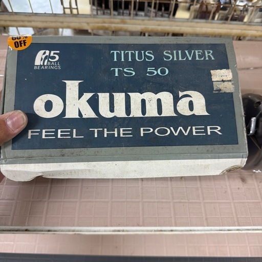 オクマTITUS  SILVFR 両軸リール