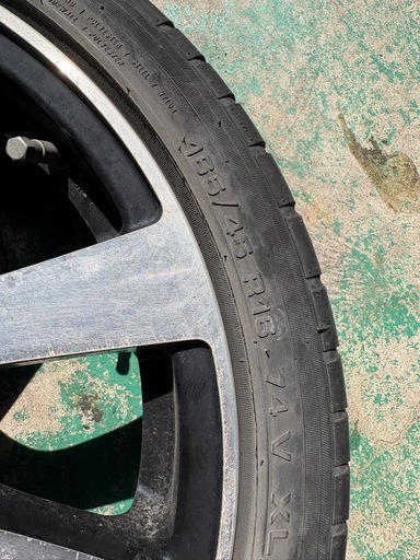 165/45R16 アルミホイール 社外品