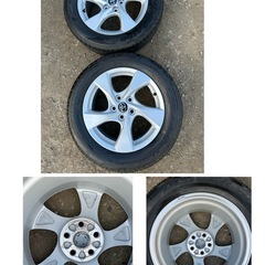 トヨタ純正CH-R17インチ タイヤホイール2本 溝9割以上の画像